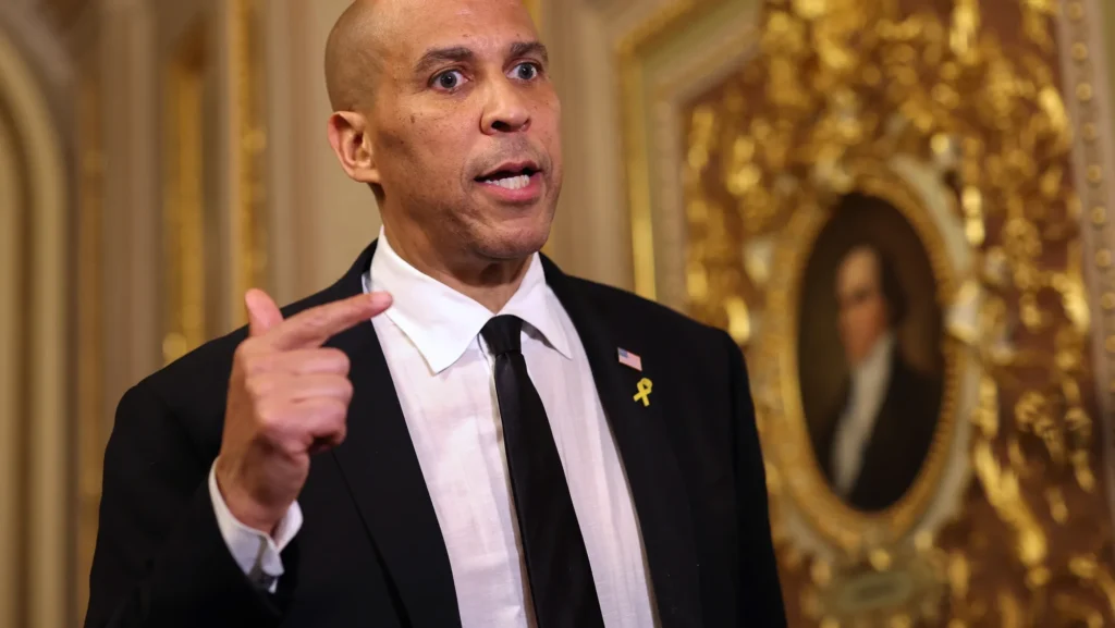 Cory Booker breaks record for longest Senate speech after 24 hours