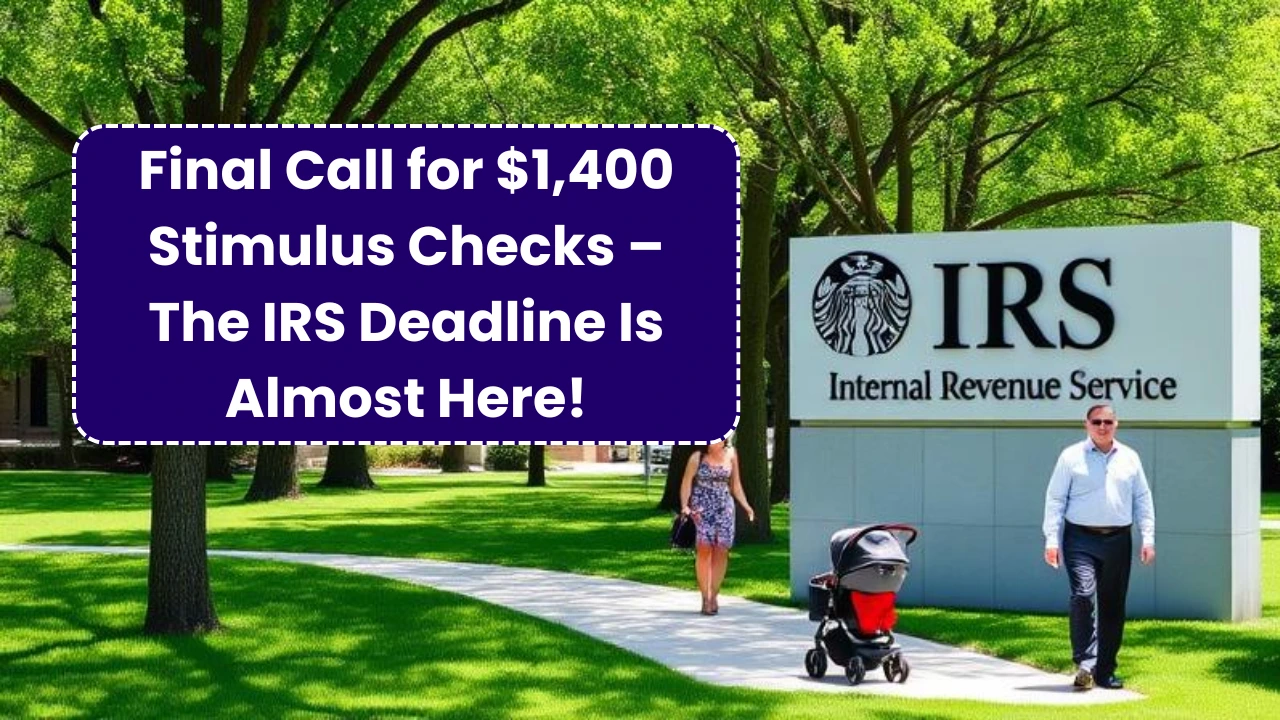 Final Call for $1400 Stimulus Checks